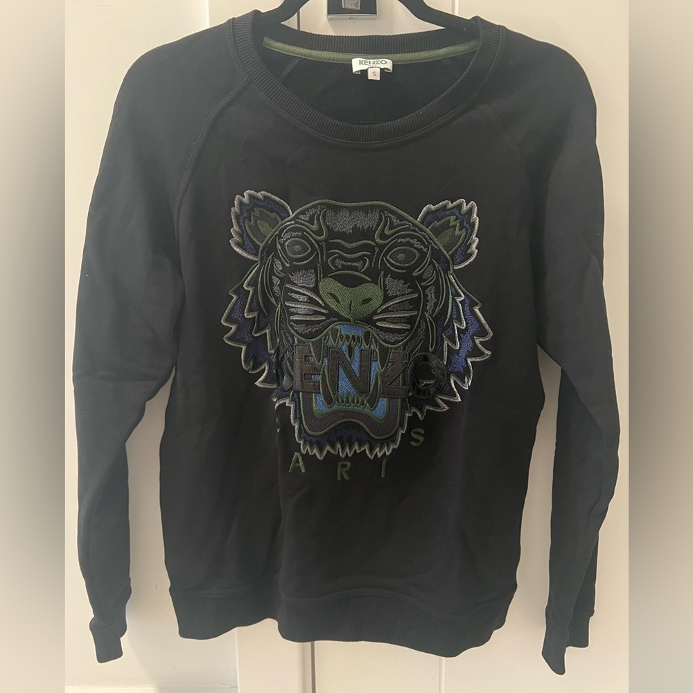 Kenzo Paris  Women’s Embroidered Tiger Sweatshirt- Size: S
